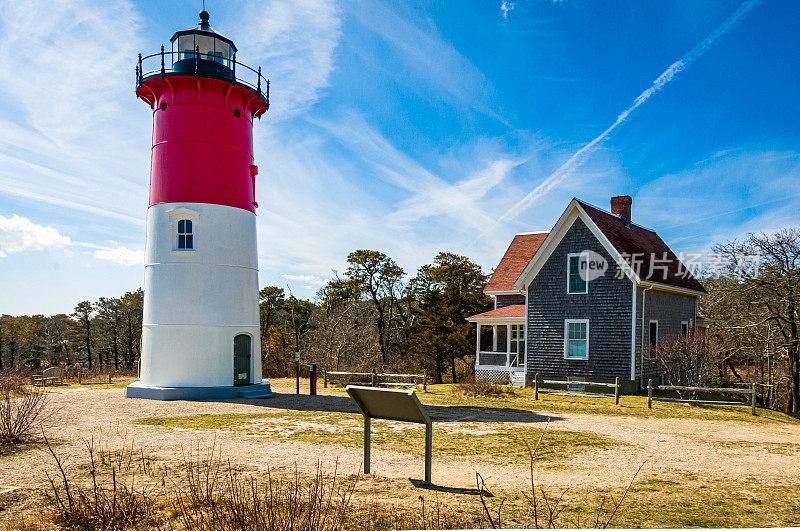 Nauset Light和Keepers House